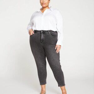 NWT, Universal Standard Size 18, Joni High Rise Jeans, 27 in, Soft Black